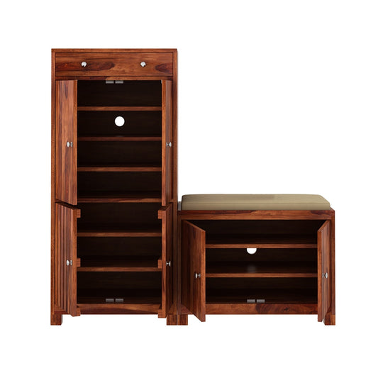 Brooklyn Footwear Storage - in Jaipur by Woodshilp