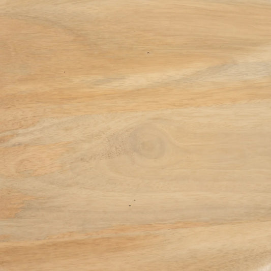 Jerry Natural Wood and Rattan End Table - in Jaipur by Woodshilp