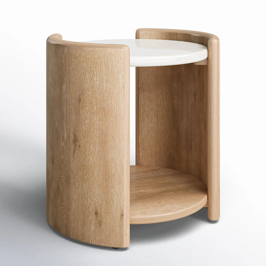 Casen End Table - in Jaipur by Woodshilp