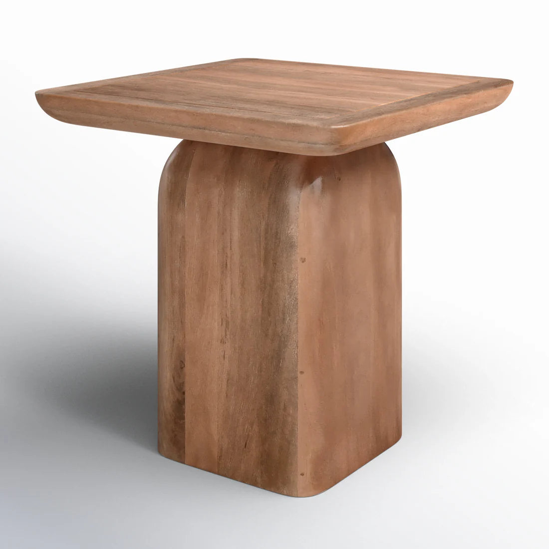 Pedestal End Table