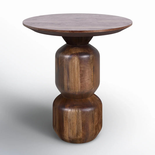Tommy Solid Wood End Table - in Jaipur by Woodshilp