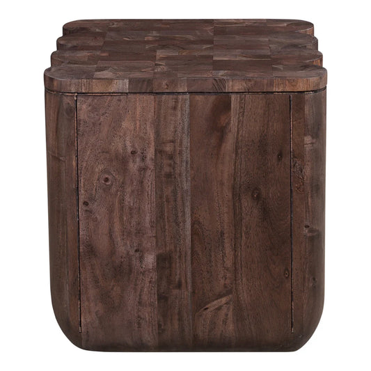 Keaton Solid Wood End Table - in Jaipur by Woodshilp