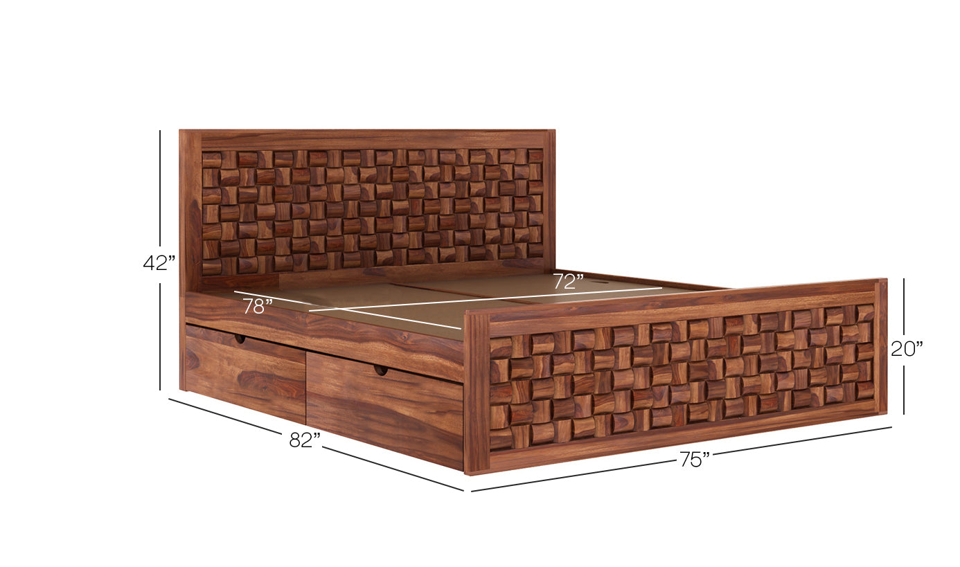 Zon Bed With Storage