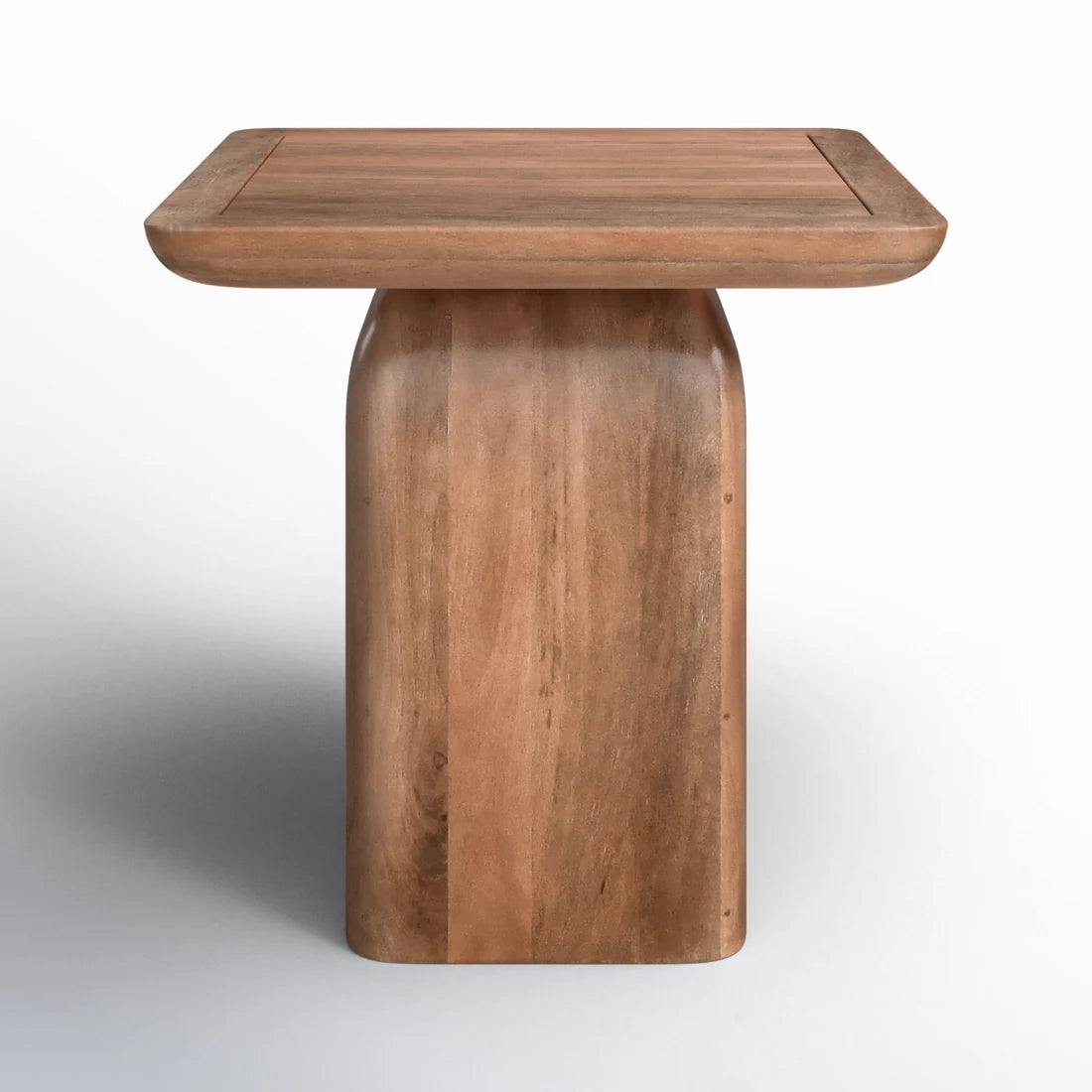 Pedestal End Table