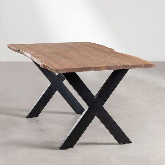 Cardans Solid Wood Dining Table by Woodshilp - in Jaipur by Woodshilp
