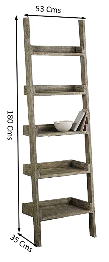 Dexter Ladder Bookshelf by woodshilp - in Jaipur by Woodshilp