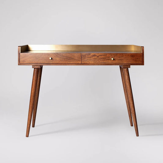 Diana Classic Study Table by woodshilp furniture - in Jaipur by Woodshilp