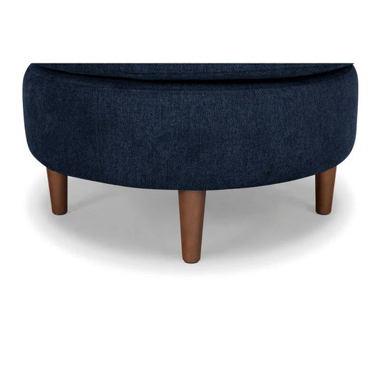 Luciano Upholstered Ottoman Furniture - in Jaipur by Woodshilp