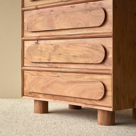 Olga Solid acacia chest of drawers woodshilp furniture - in Jaipur by Woodshilp