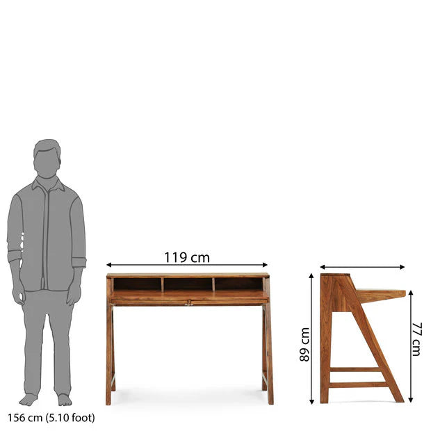 Parma Study Table by woodshilp furniture