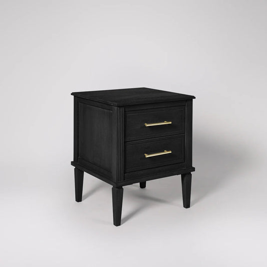 Raven Solid Wood Bed Side - in Jaipur by Woodshilp