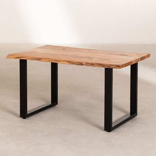 SAMI Live-Edge Wooden Coffee Table by Woodshilp - in Jaipur by Woodshilp