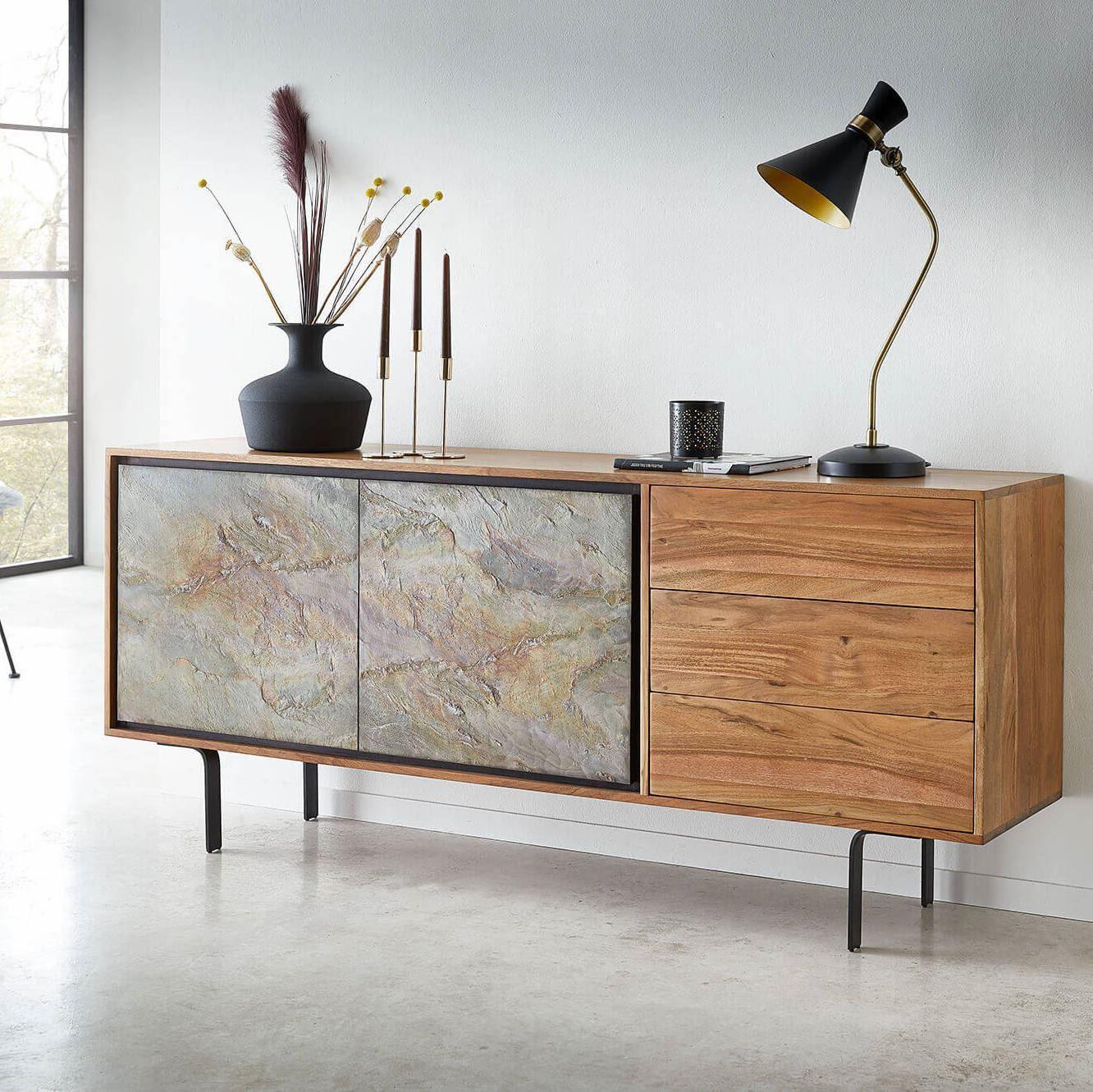 Wooden Sideboard With Drawers by Woodshilp