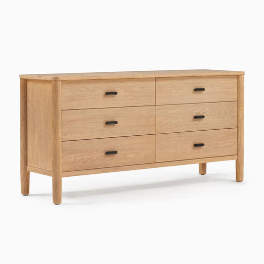 Kaysen 6-Drawer Dresser - in Jaipur by Woodshilp