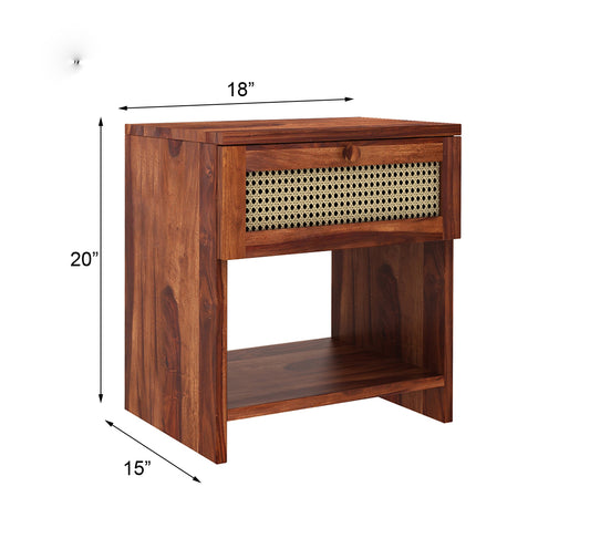 Nory Bedside -  in Jaipur by Woodshilp