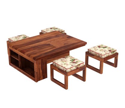 Rhonex Coffee Table with Stool