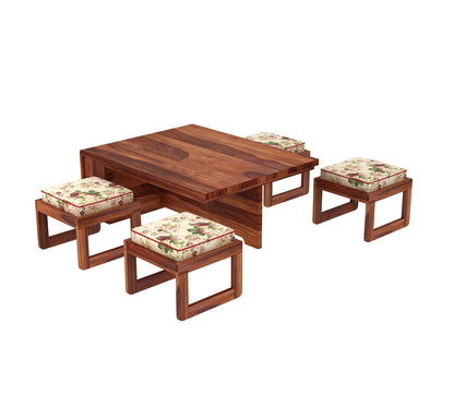 Rhonex Coffee Table with Stool