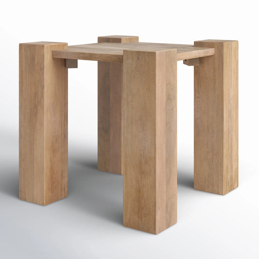 Junior Solid Wood End Table -  in Jaipur by Woodshilp