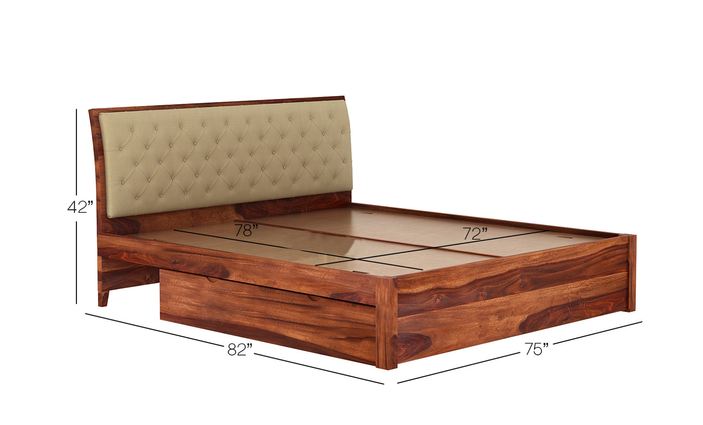 Rohini King Size Bed