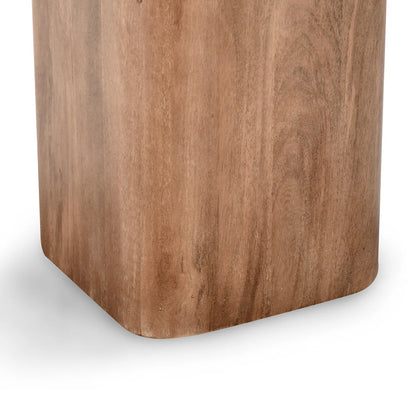Pedestal End Table
