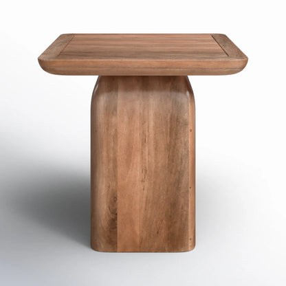 Pedestal End Table