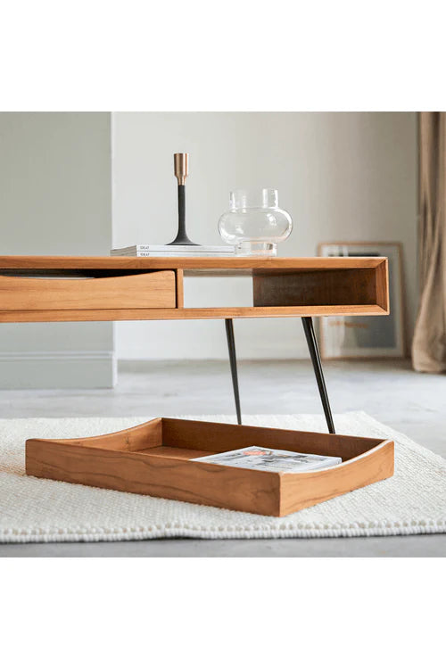 Albi Solid Mango Wood Center Table by Woodshilp