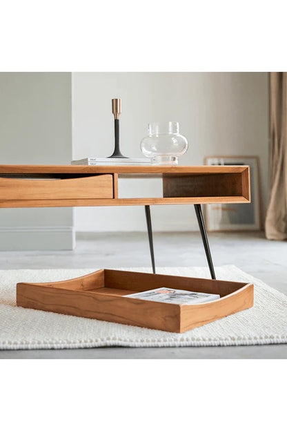 Albi Solid Mango Wood Center Table by Woodshilp