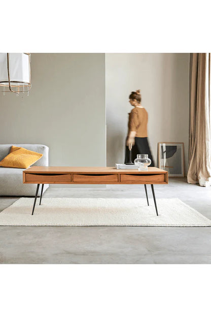 Albi Solid Mango Wood Center Table by Woodshilp