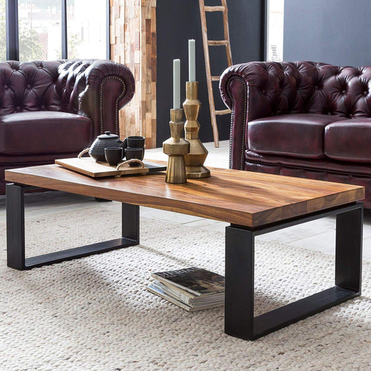 Albi Solid Wood Center Table Woodshilp -  in Jaipur by Woodshilp