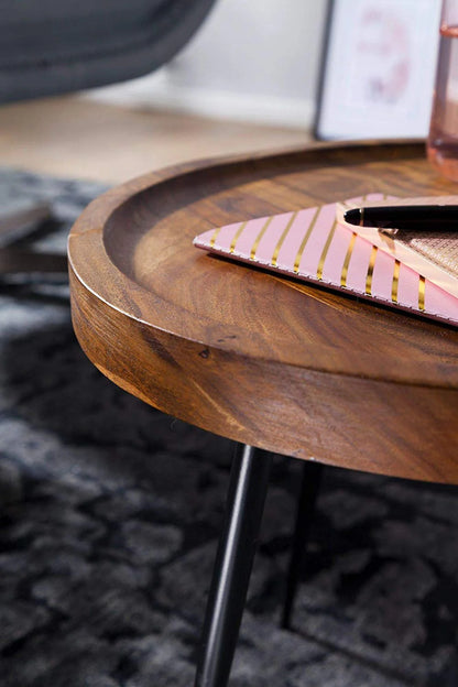 Albi Solid Wood End Table Woodshilp