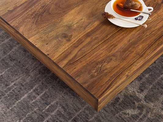 Arras Solid Wood Center Table by Woodshilp -  in Jaipur by Woodshilp