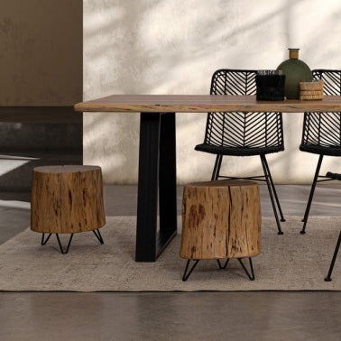Artur Stool-2 by woodshilp furniture