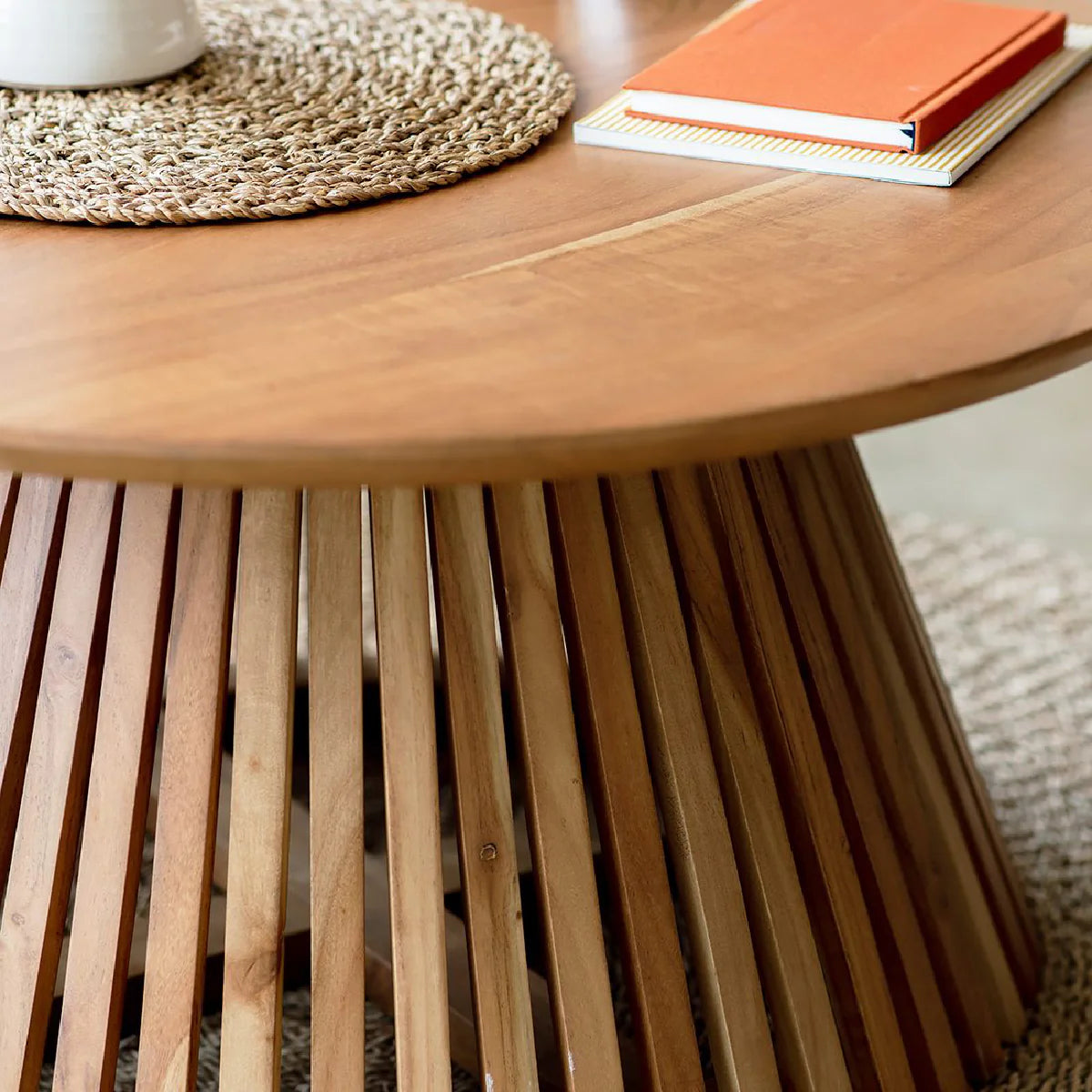 Barah Round Coffee Table by Woodshilp