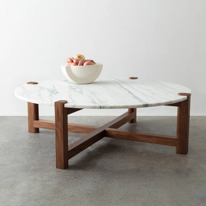 Brooks Round Coffee Table by Woodshilp