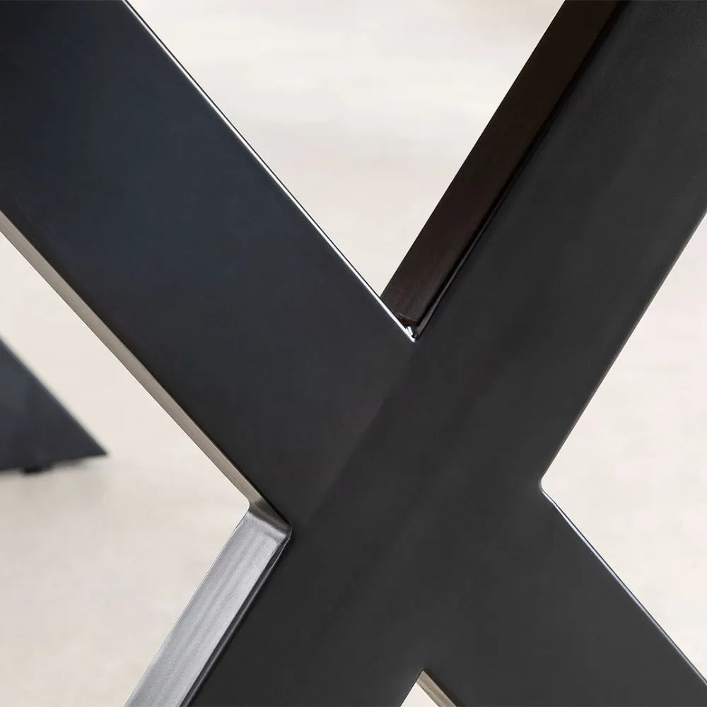 Cardans Solid Wood Dining Table by Woodshilp