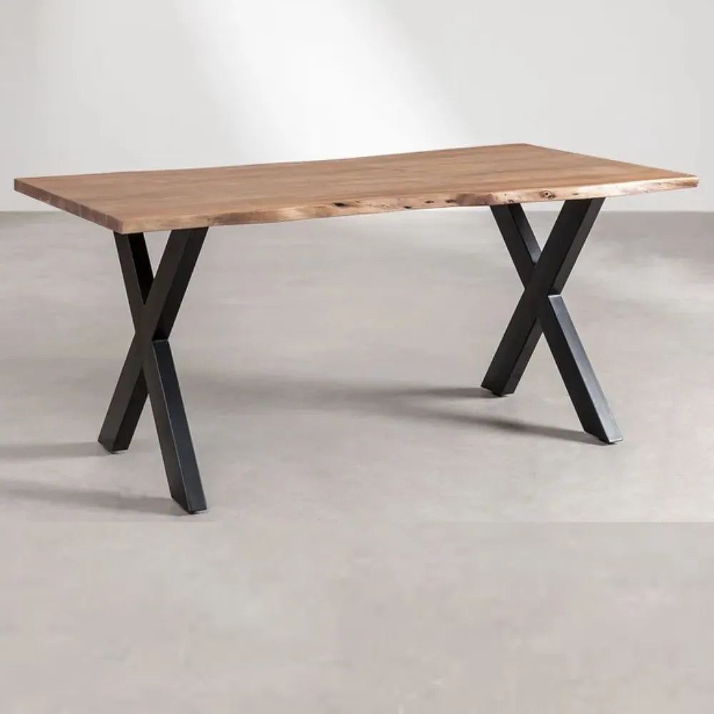 Cardans Solid Wood Dining Table by Woodshilp