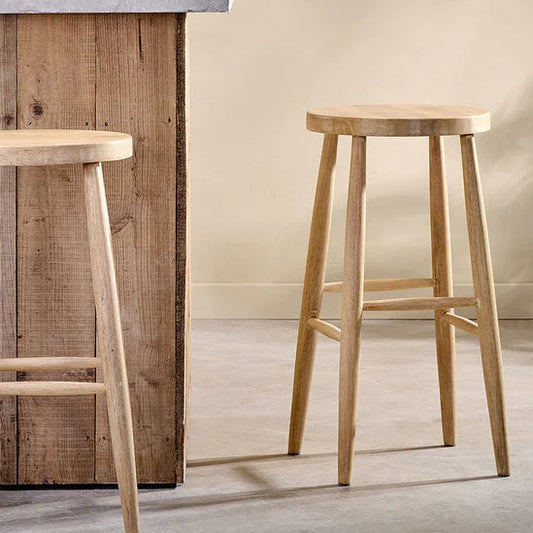 Chiron Bar Stool by woodshilp furniture -  in Jaipur by Woodshilp
