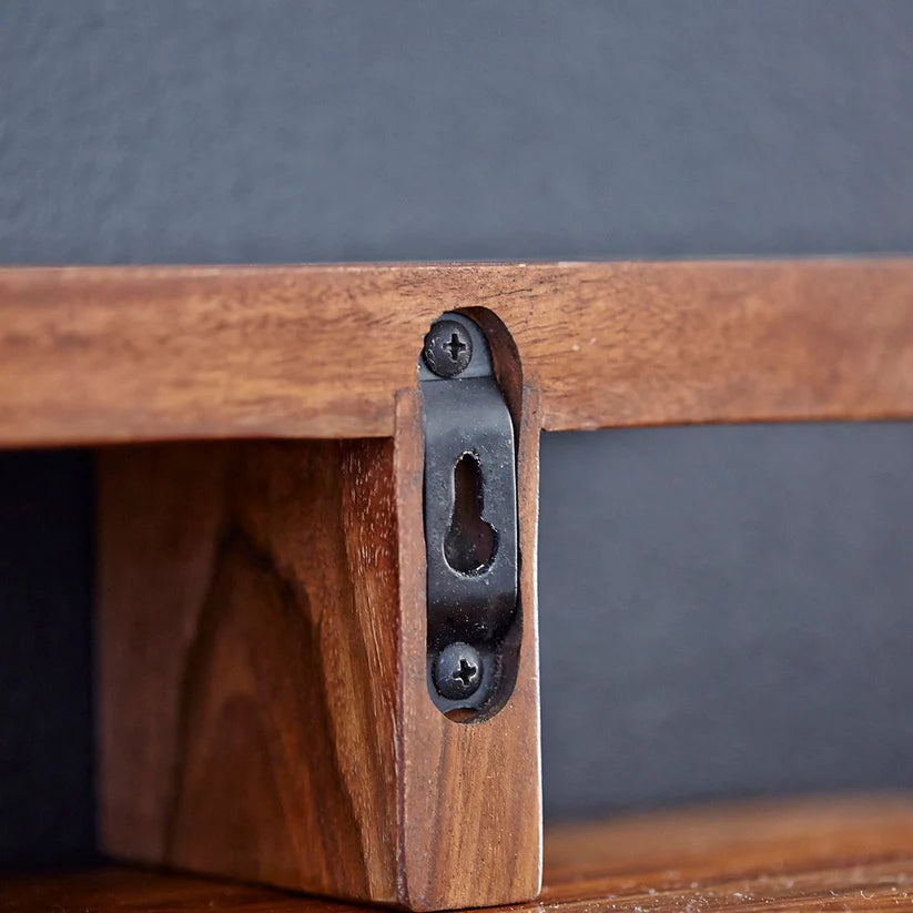 Damon Sheesham Wall Rack by woodshilp furniture