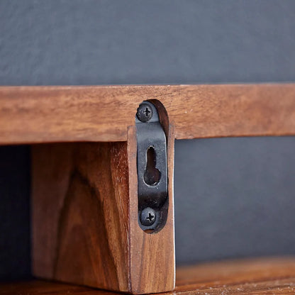 Damon Sheesham Wall Rack by woodshilp furniture