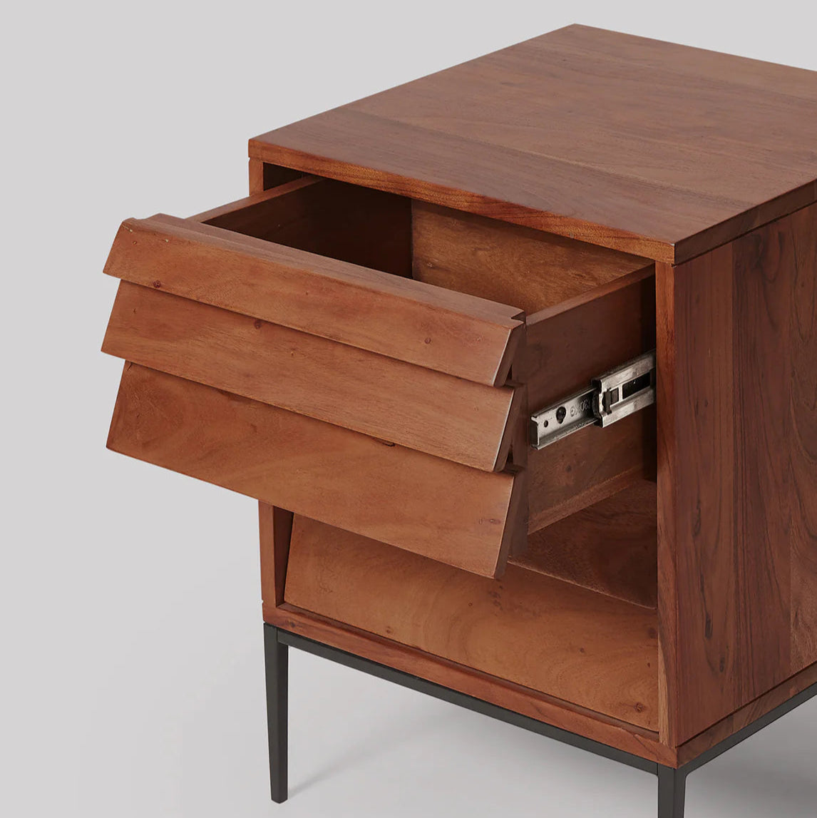 Daz Solid Wood Bed Side Table by Woodshilp