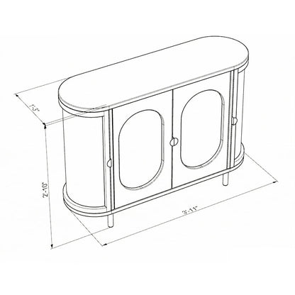 Delicia Sideboard by woodshilp furniture
