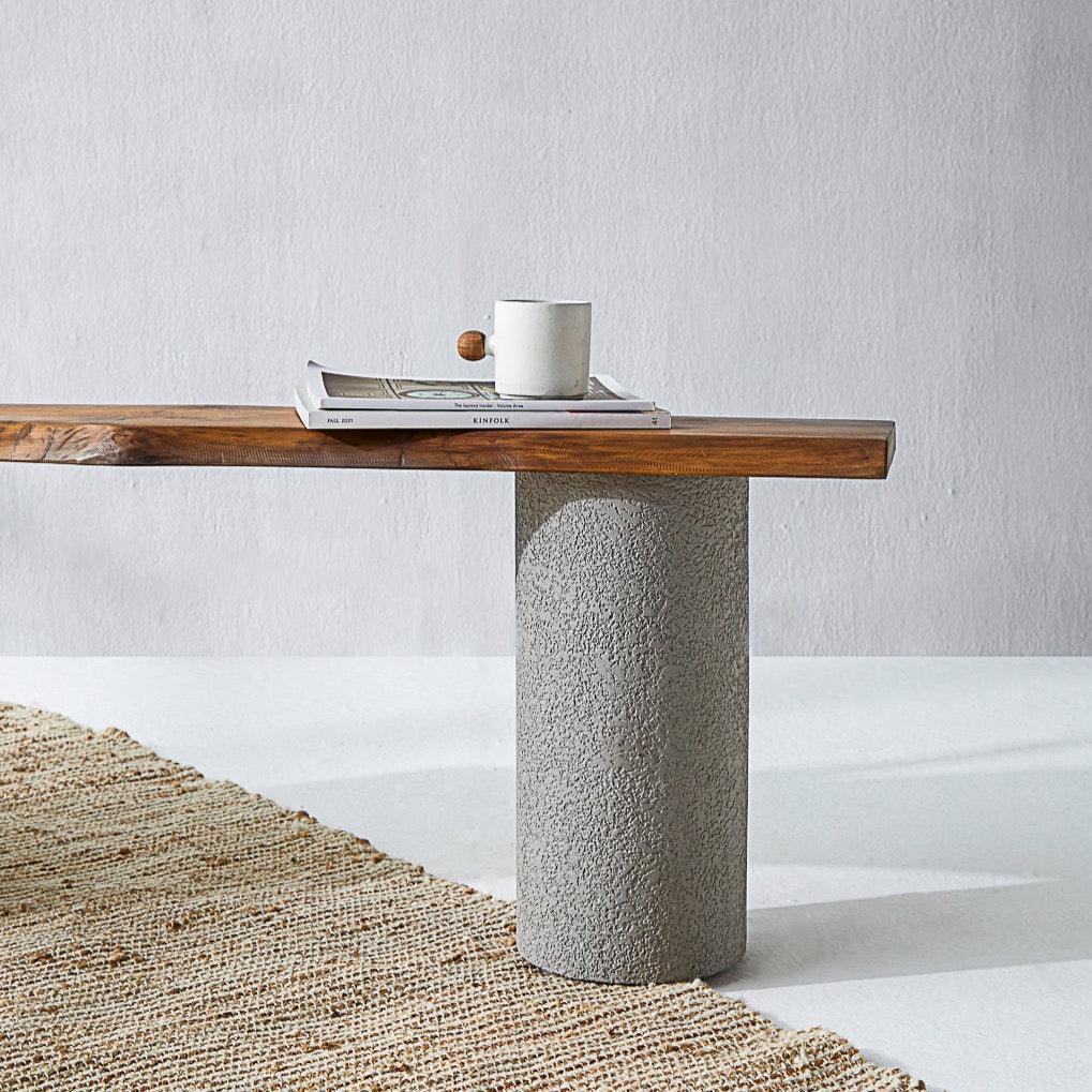 Dot Square Planter Bench by Woodshilp