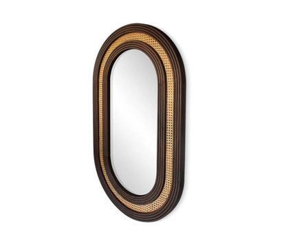 Ehraa Rattan Mirror by woodshilp furniture