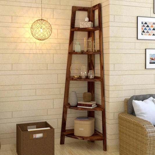 Folding Corner Bookshelf by woodshilp furniture -  in Jaipur by Woodshilp