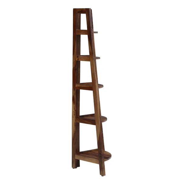Folding Corner Bookshelf or Display Unit by woodshilp