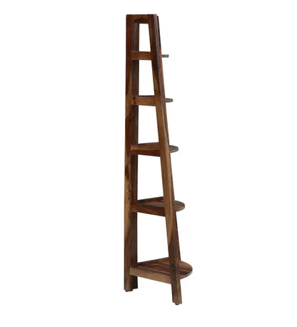 Folding Corner Bookshelf or Display Unit by woodshilp