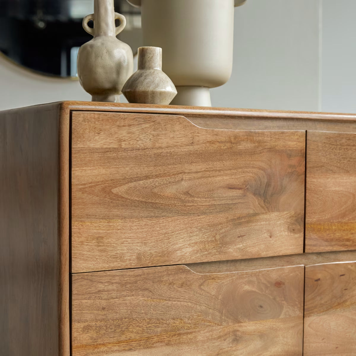 Gabrielle Solid mango chest of drawers by Woodshilp