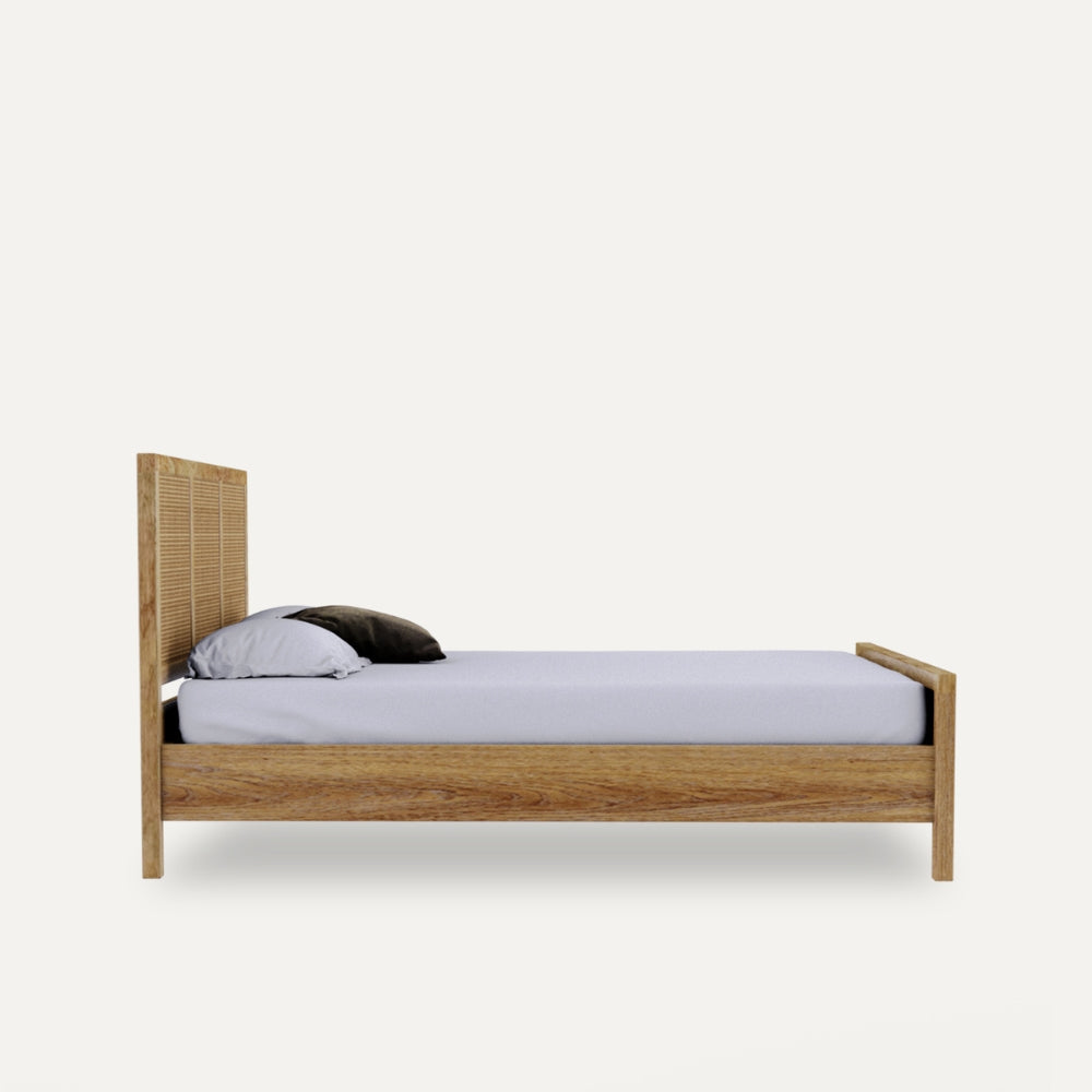 Glamping Rattan Queen Bed by Woodshilp