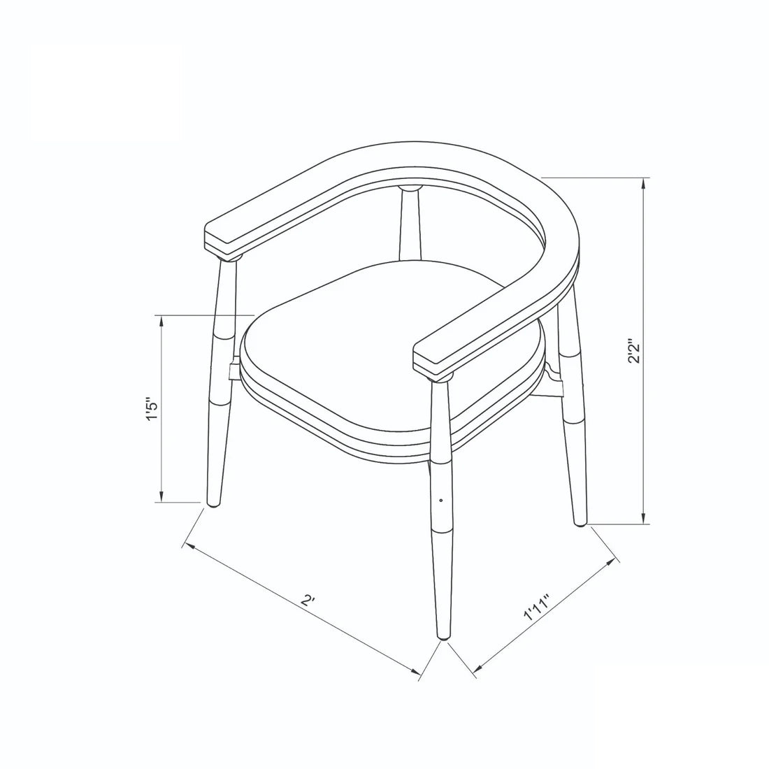 Harbard Chair by woodshilp furniture