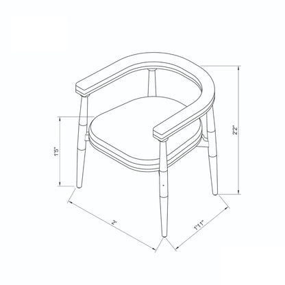 Harbard Chair by woodshilp furniture